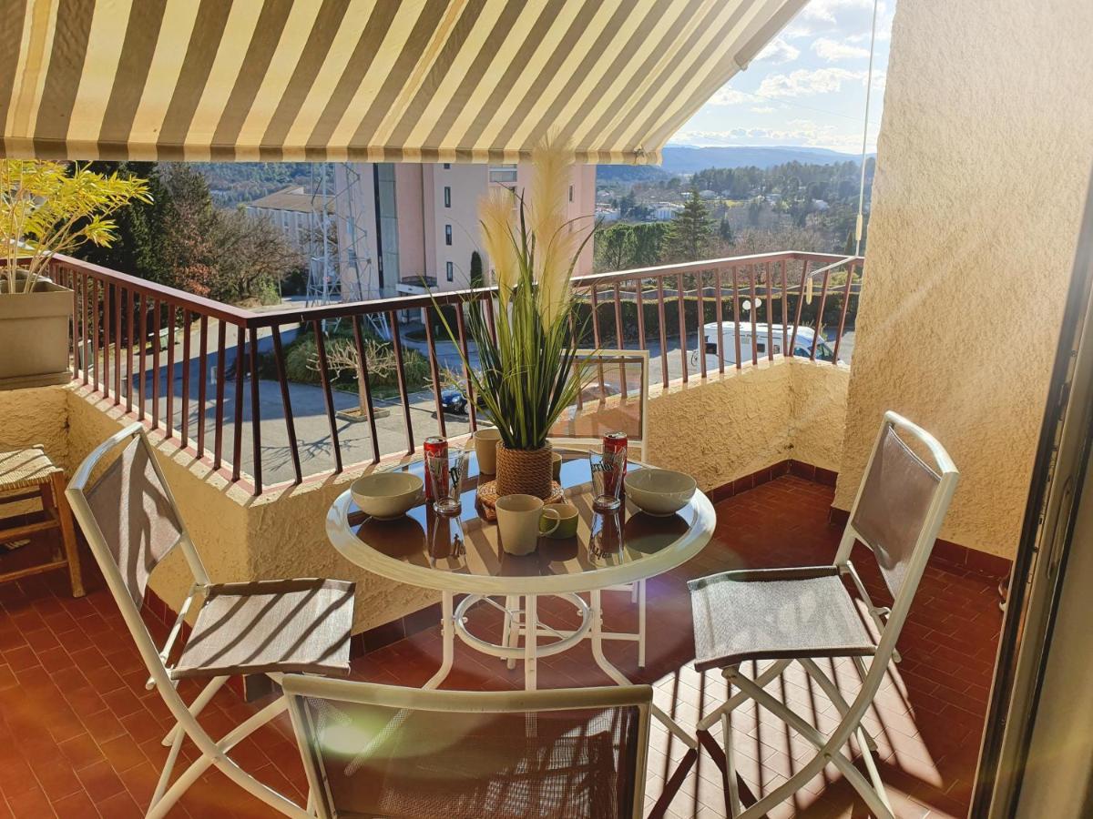 Apartamento Le Cézanne - Moderne avec Terrasse Gréoux-les-Bains Exterior foto